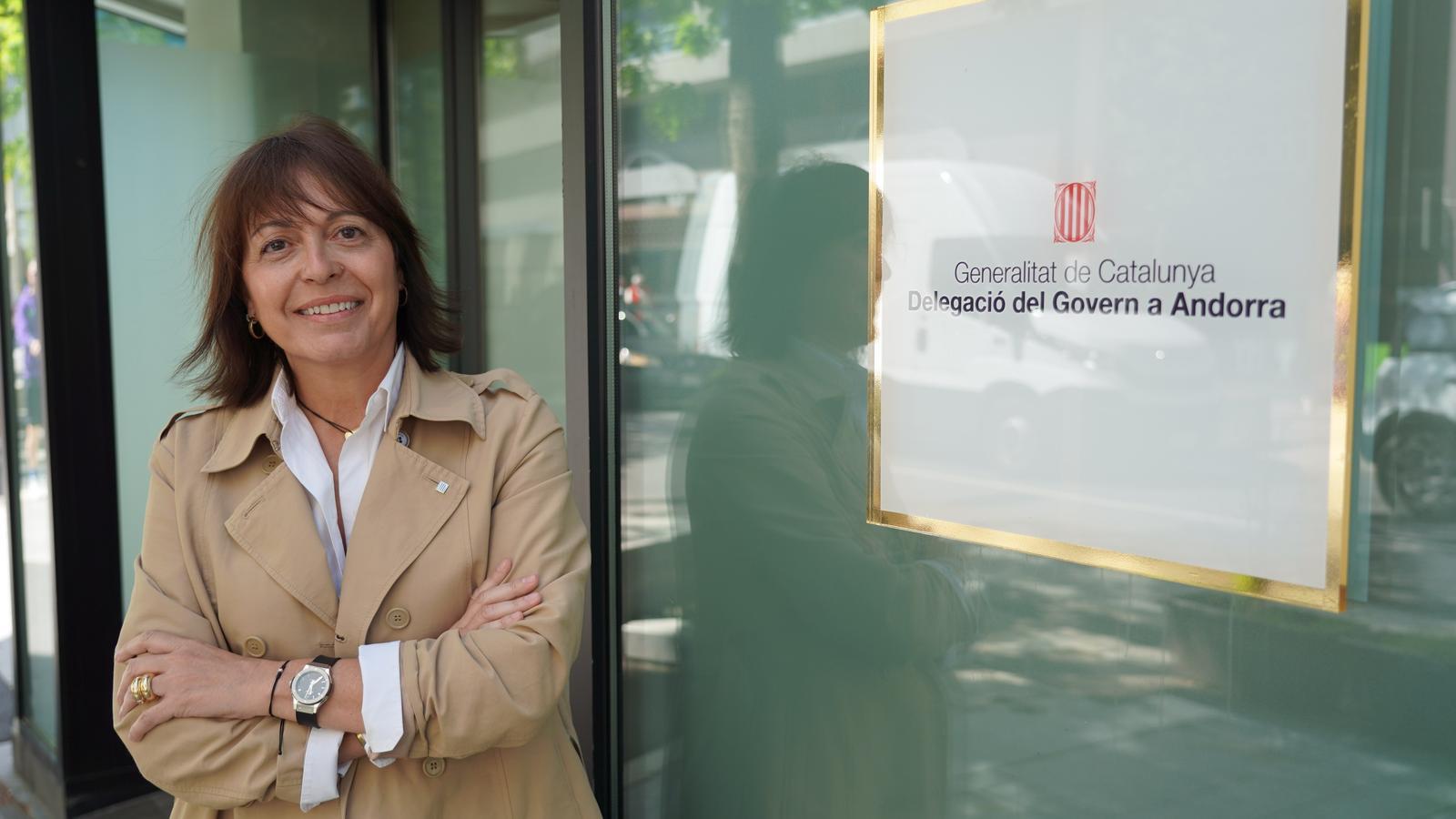 La delegada del Govern de la Generalitat de Catalunya a Andorra, Anna Vives.