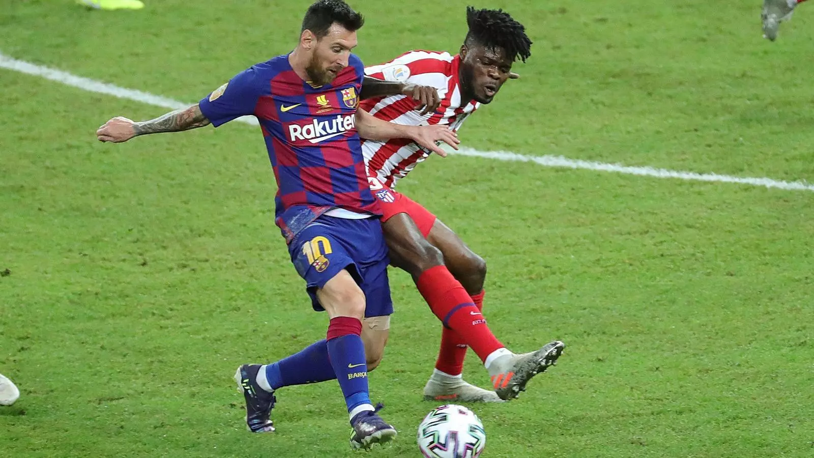 Leo Messi durant la semifinal