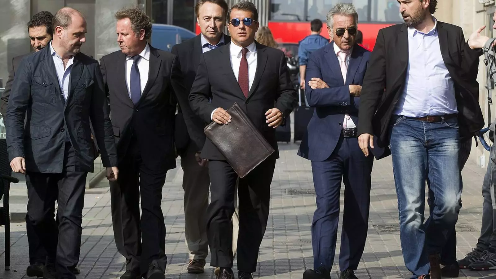 El judici de MCM reviu les tensions Rosell-Laporta