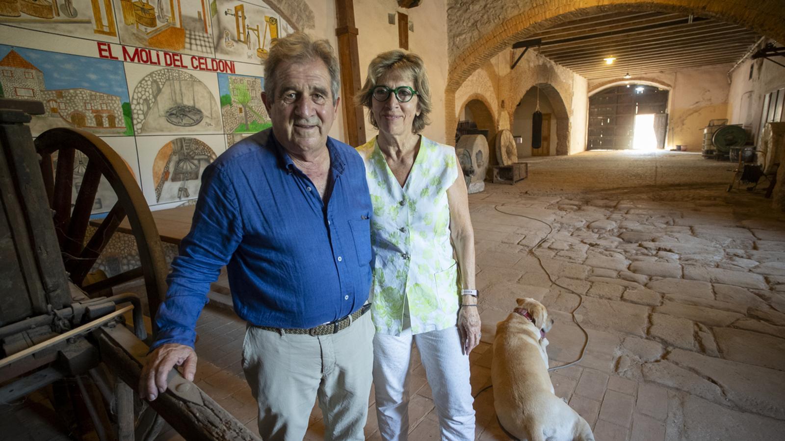 Pep and Dolors live on a medieval mill