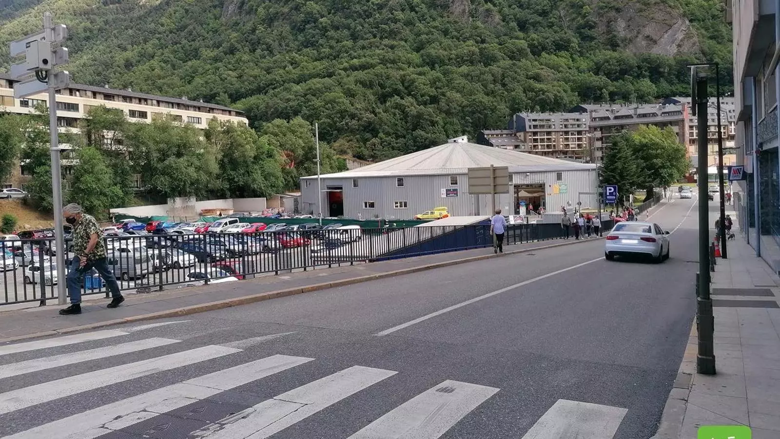El tram que es veurà restringit al trànsit pel Cirque du Soleil.