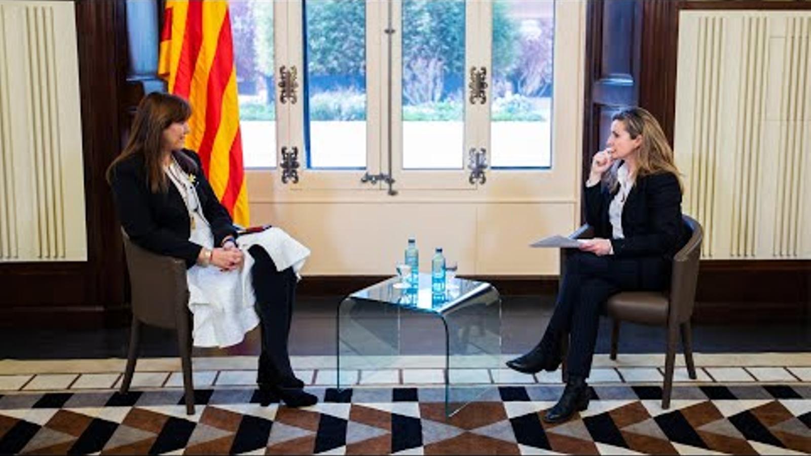 Esther Vera interviews Laura Borràs