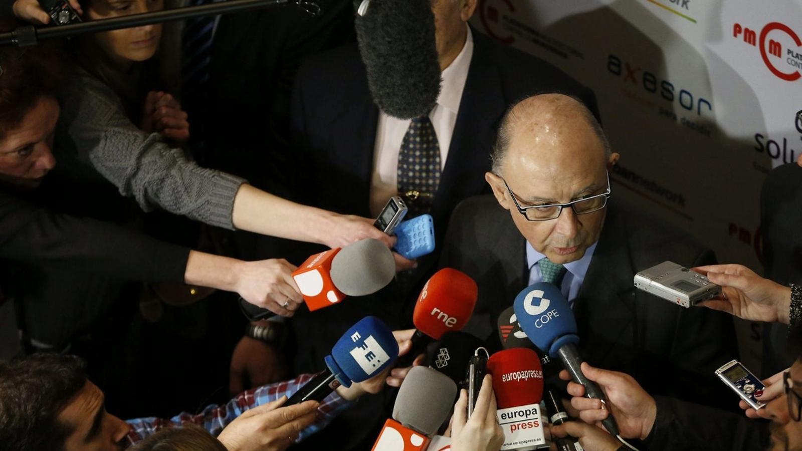 The Treasury is alarmed by Montoro's political use of fraud.