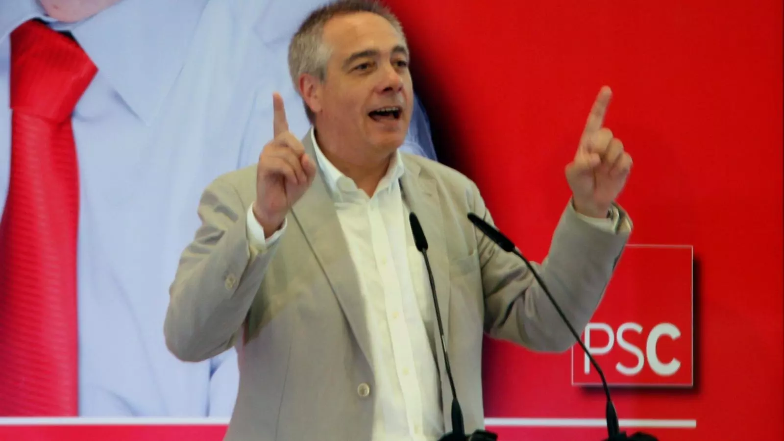 Pere Navarro, aquest diumenge a Sabadell / ACN