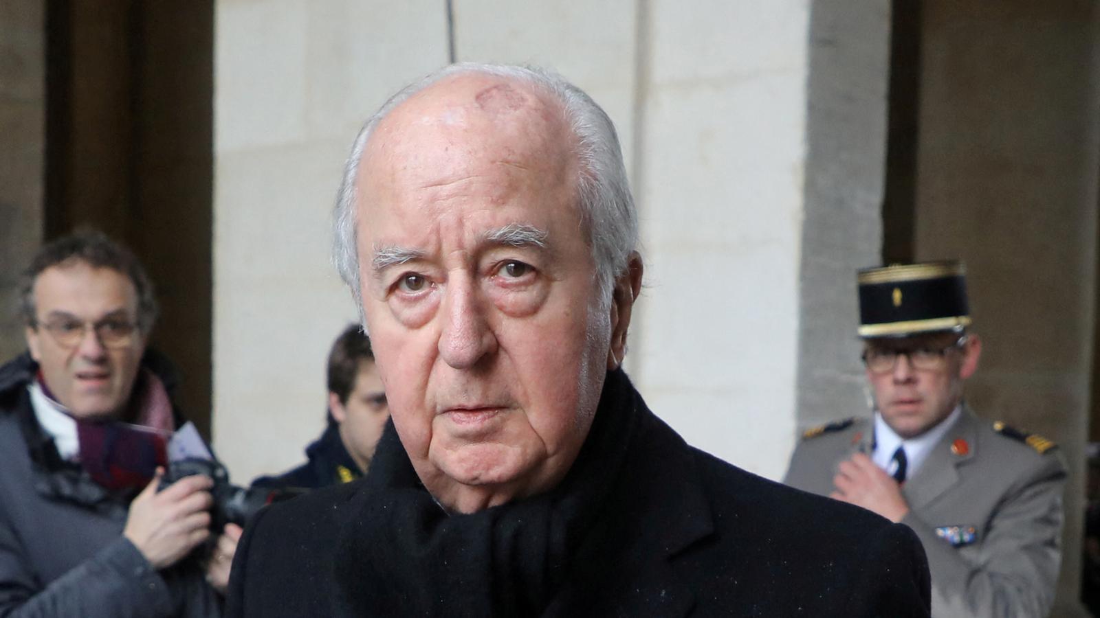 Édouard Balladur in a file image