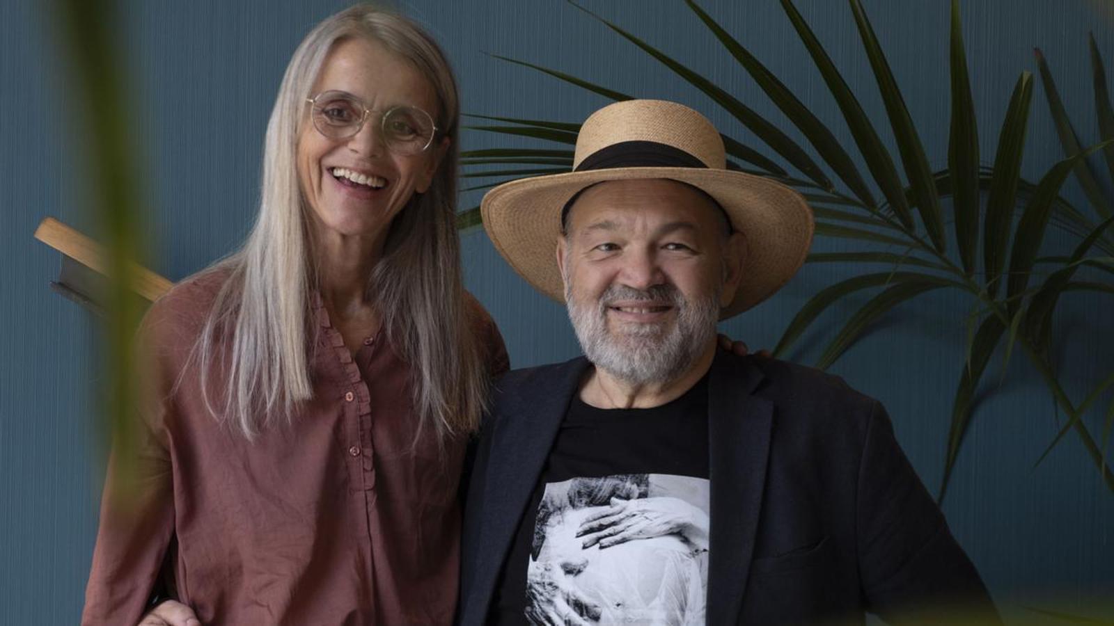 Cristina Pavarotti and Alberto García Demstres in Barcelona.