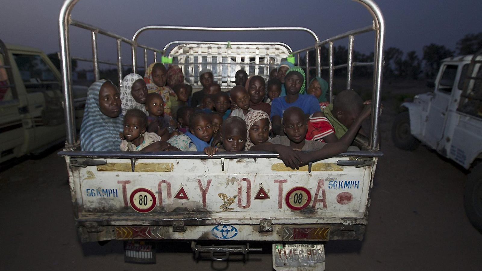 700 mujeres y niñas rescatadas de Boko Haram en una semana