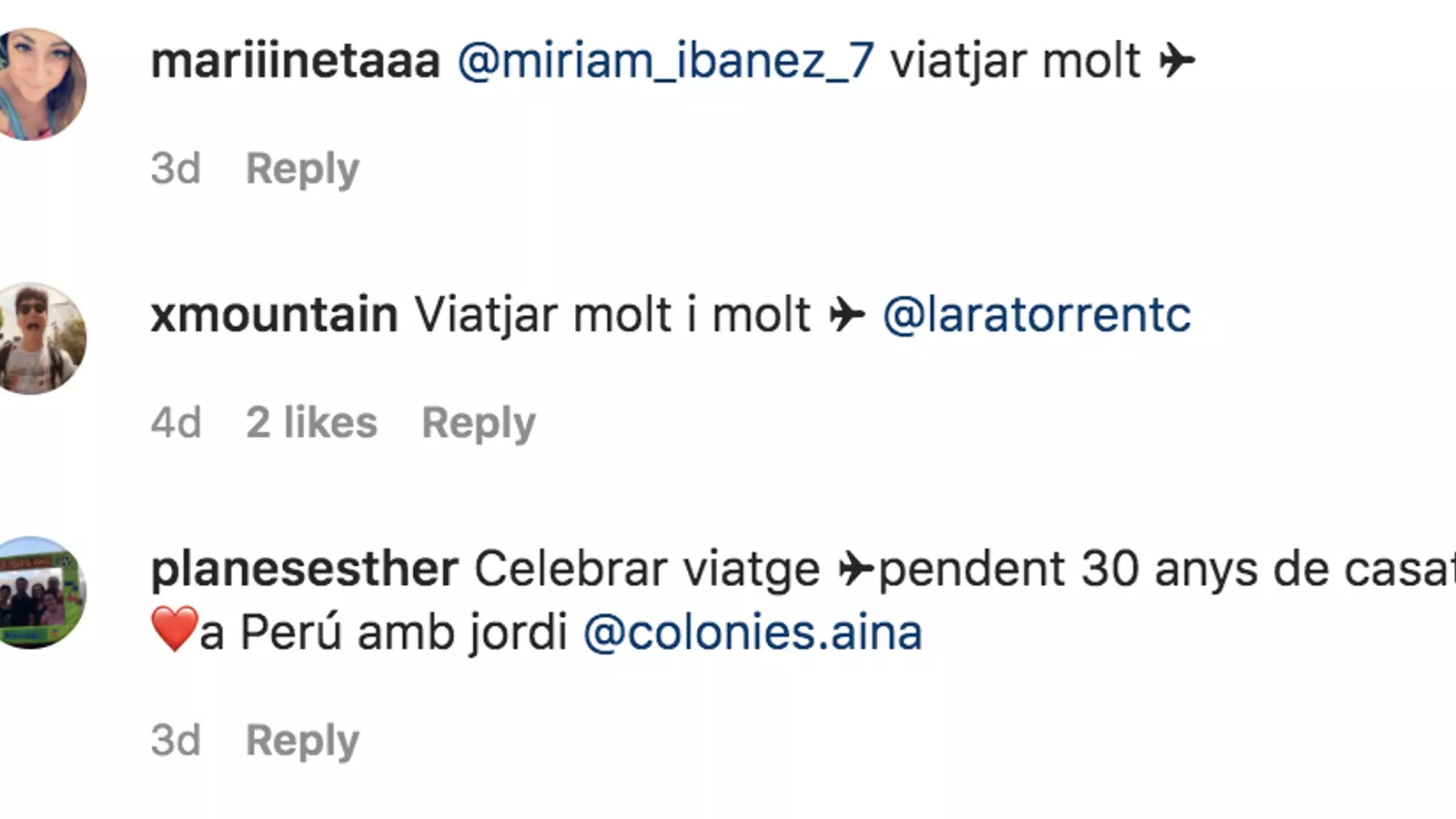 Alguns dels comentaris del concurs #Propòsits2022.