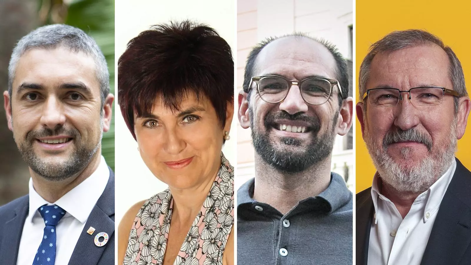 Bernat Solé, Montse Mindan, Maties Serracant i Paco Gas
