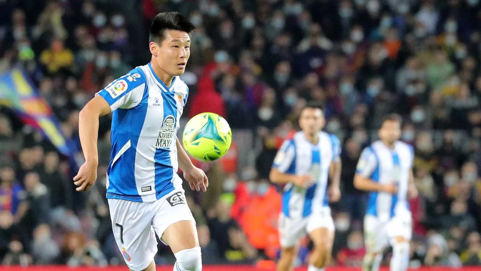 Malgrat no tenir un protagonisme destacat a l'Espanyol, Wu Lei segueix sent un ídol a la Xina