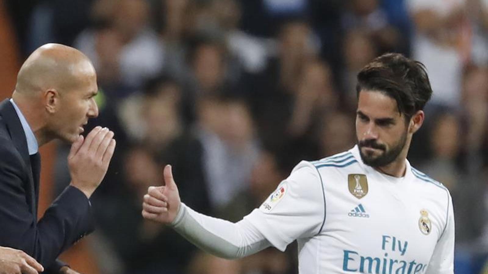 Zidane i Isco