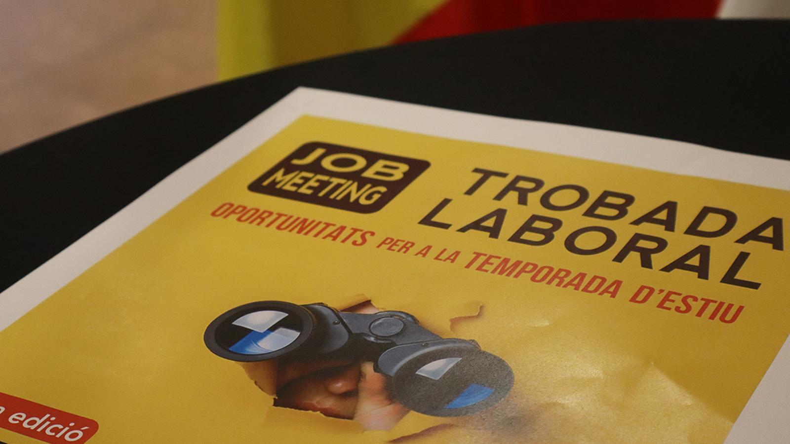 Cartell de la Trobada Laboral.
