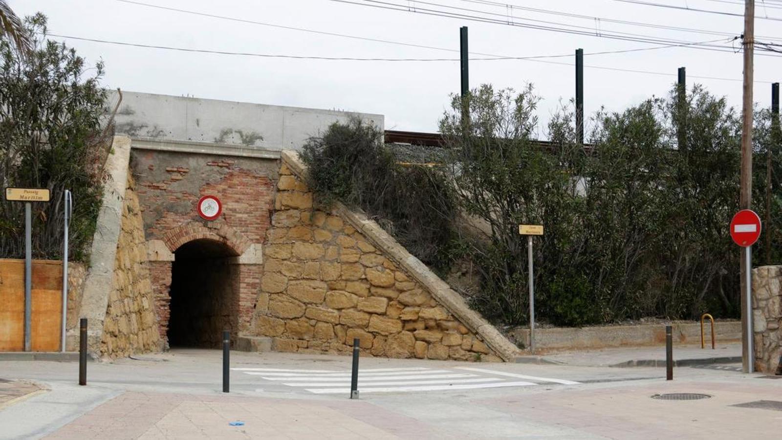 Zona martítima de Roda de Berà, en una imatge d'arxiu