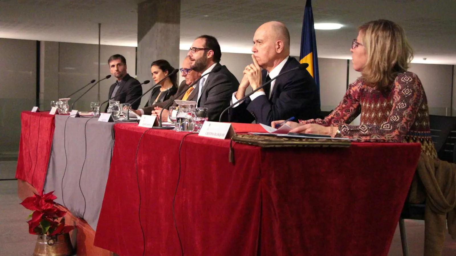 Taula rodona sobre els beneficis de la mediació en l'àmbit judicial. / M. P.