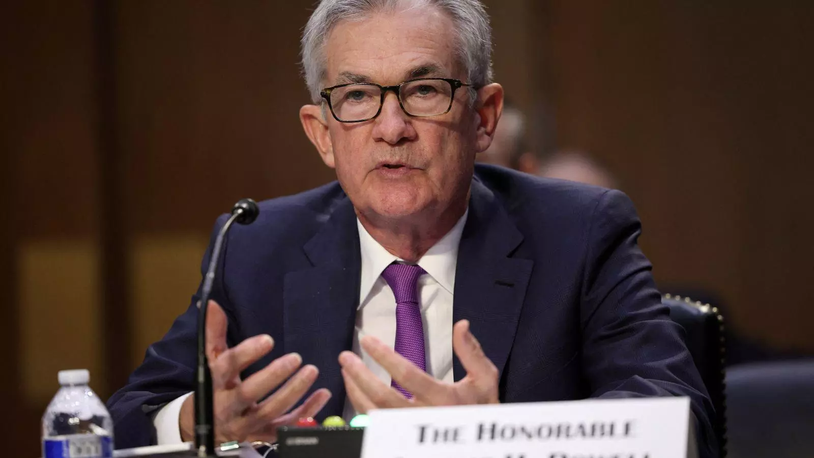 Jerome Powell, president de la Reserva Federal, en una imatge d'arxiu.