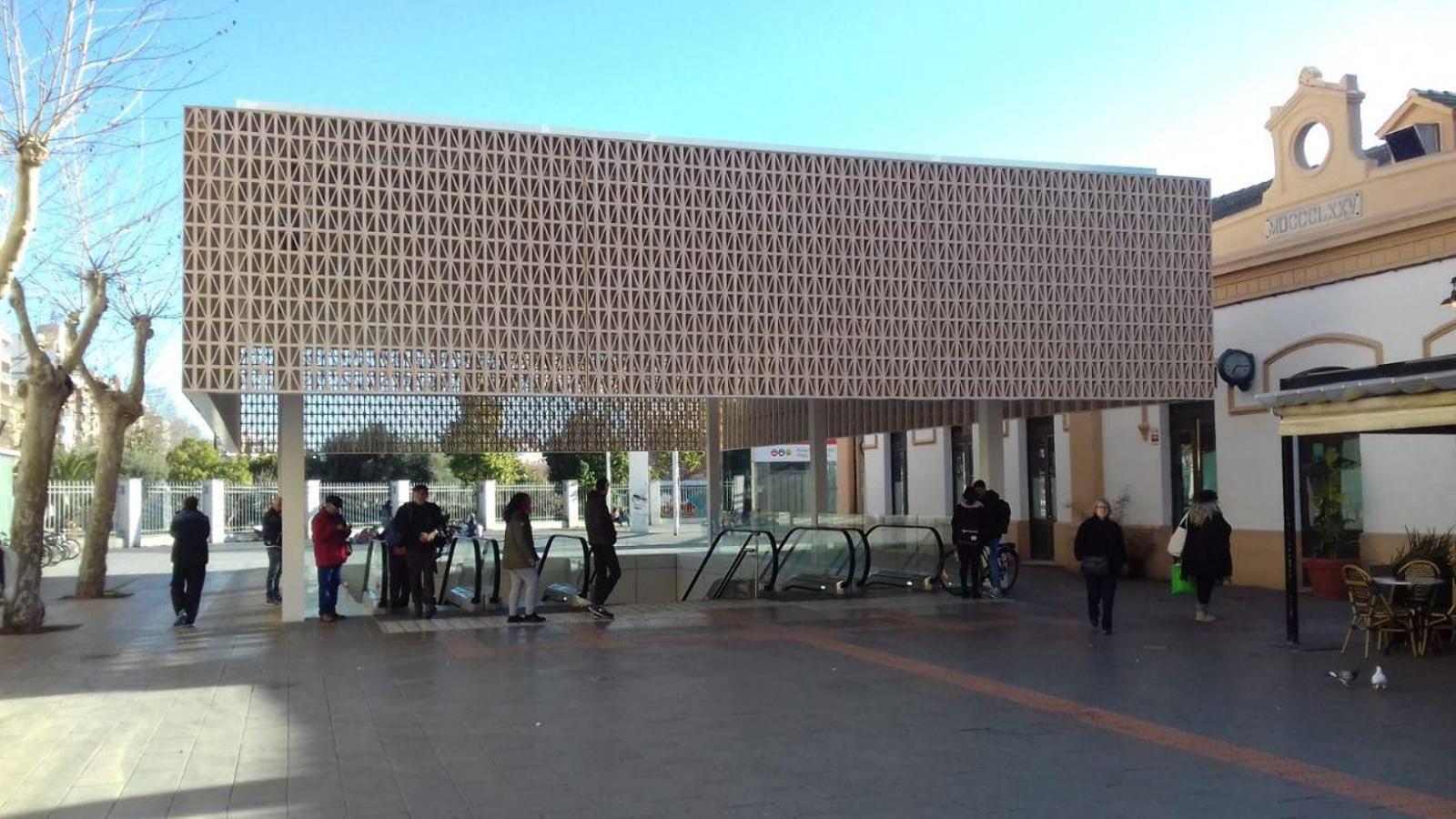 The intermodal station of Palma.