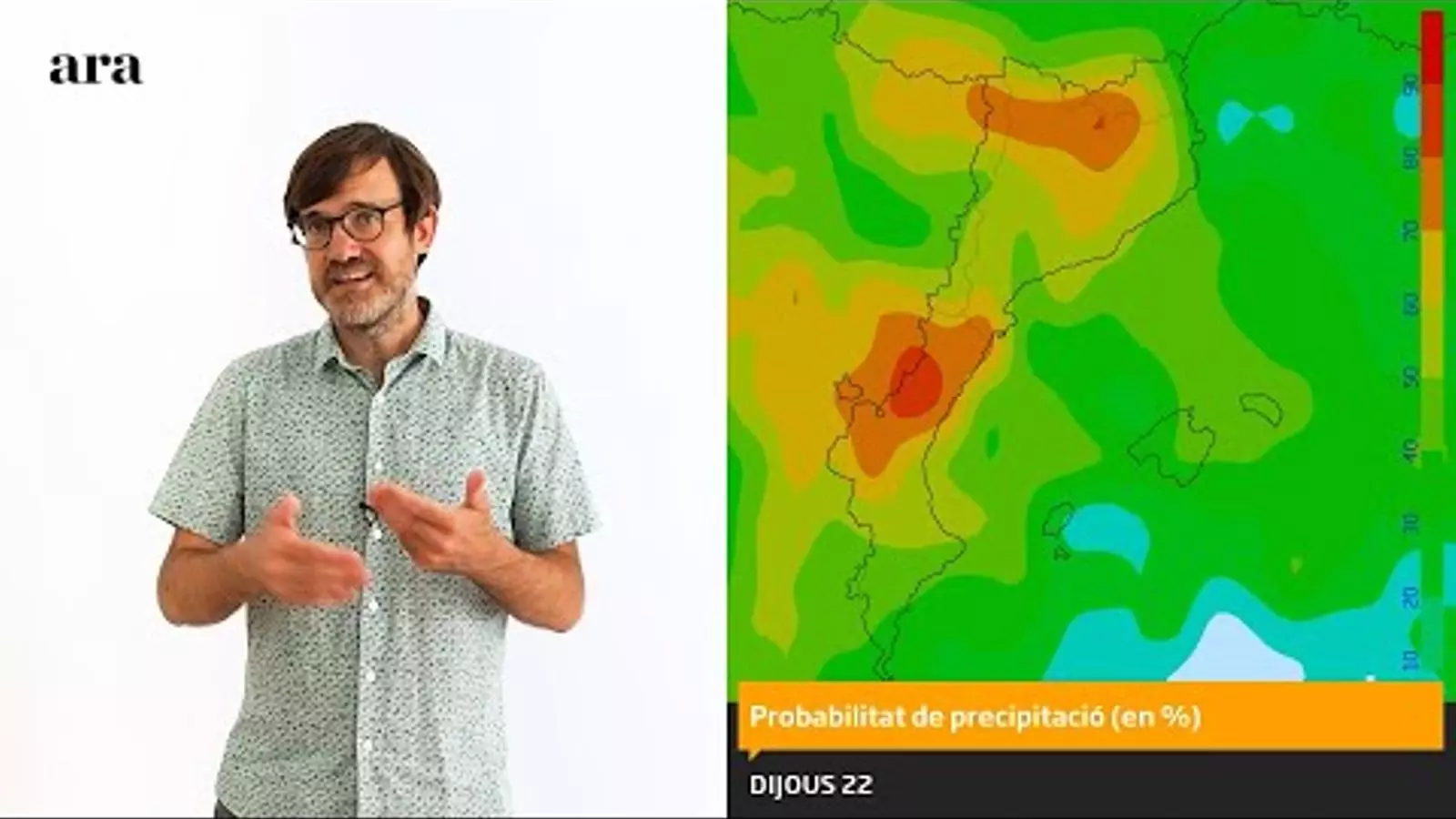 La méteo: nova calorada forta a l'espera de pluges