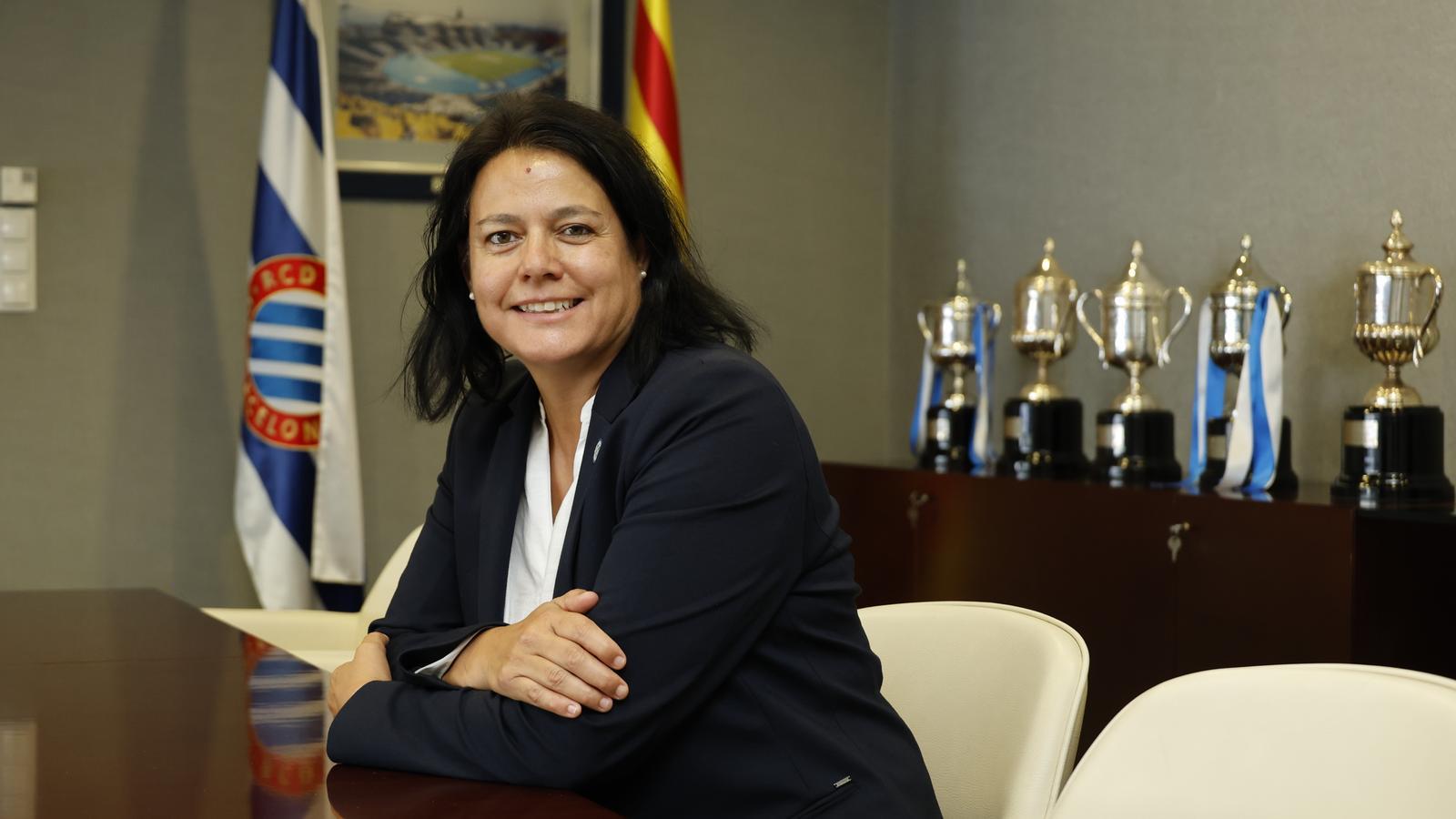 Dolors Ribalta, director responsible for women's football at Espanyol