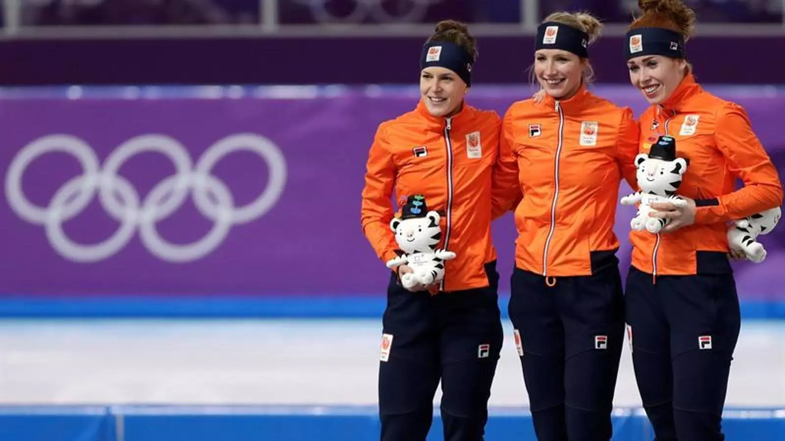 El podi dels 3.000 metres, tot holandès