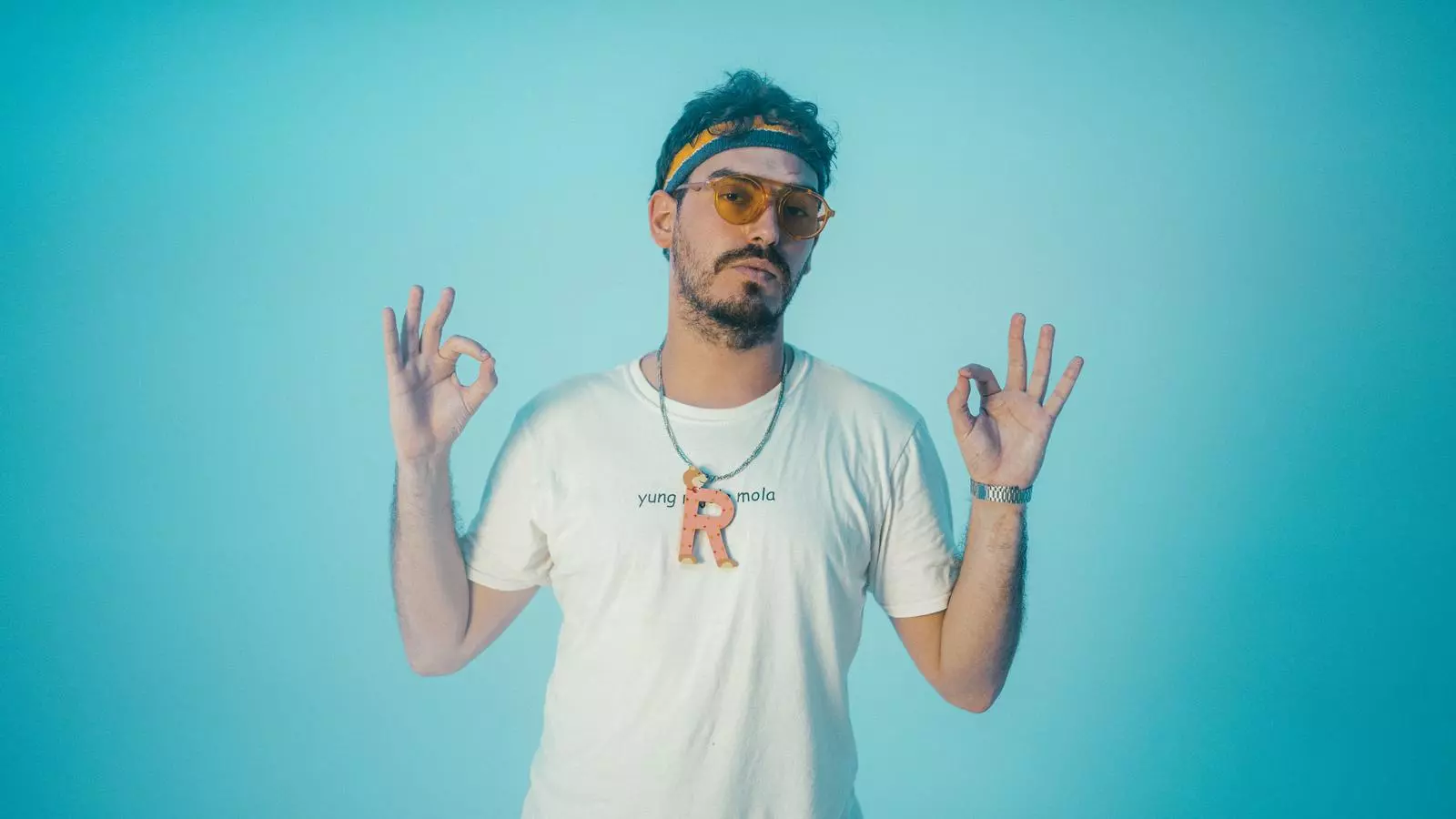 Quintí Casals Baldomà, àlies Yung Rajola, en una imatge promocional.
