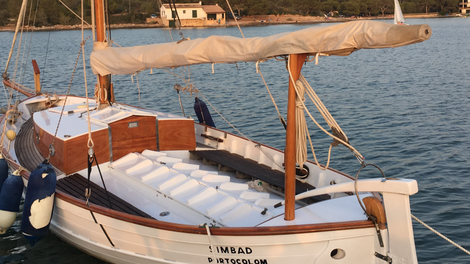 Embarcacio a Portocolom.