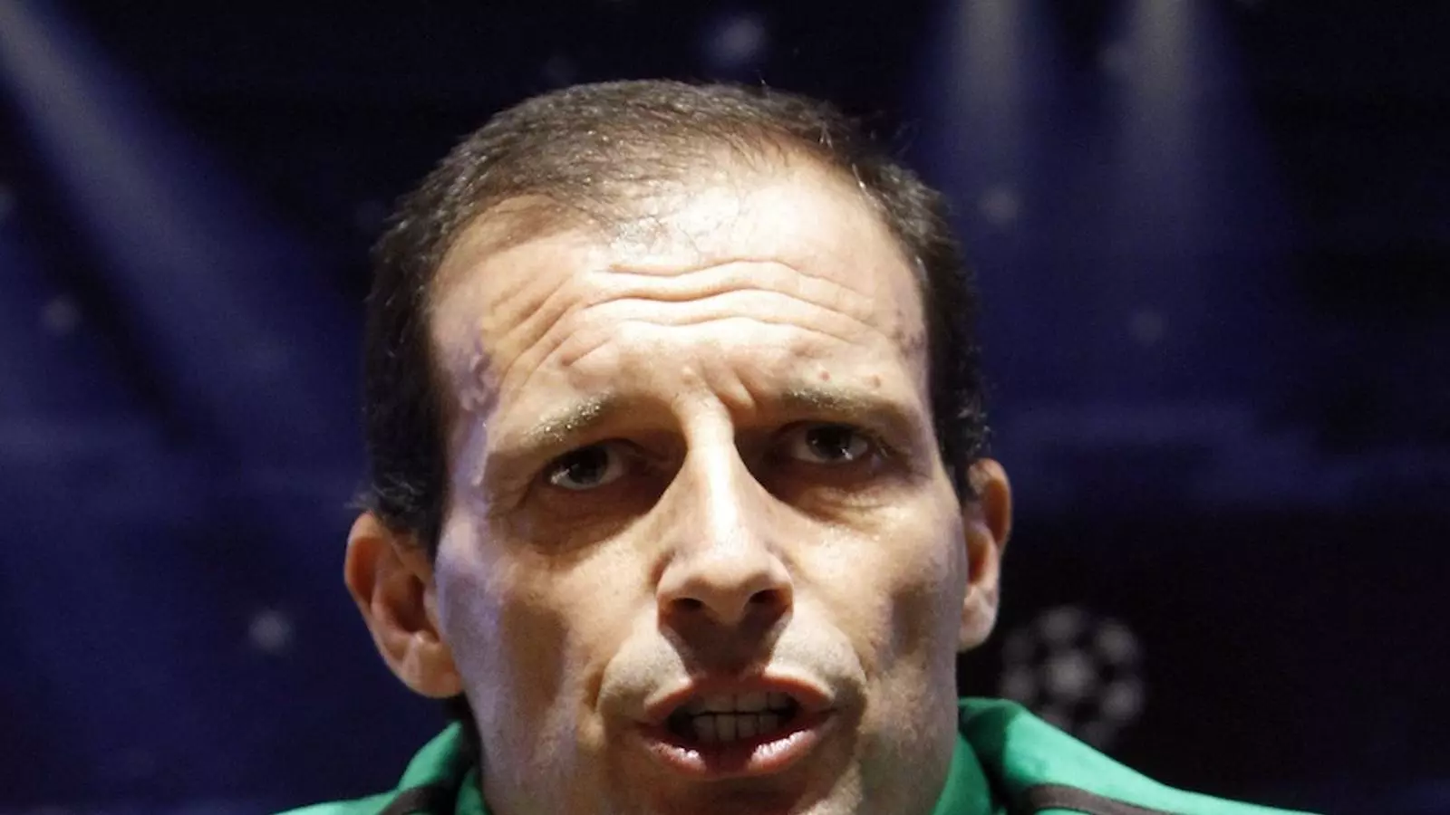 Massimiliano Allegri, entrenador del Milan