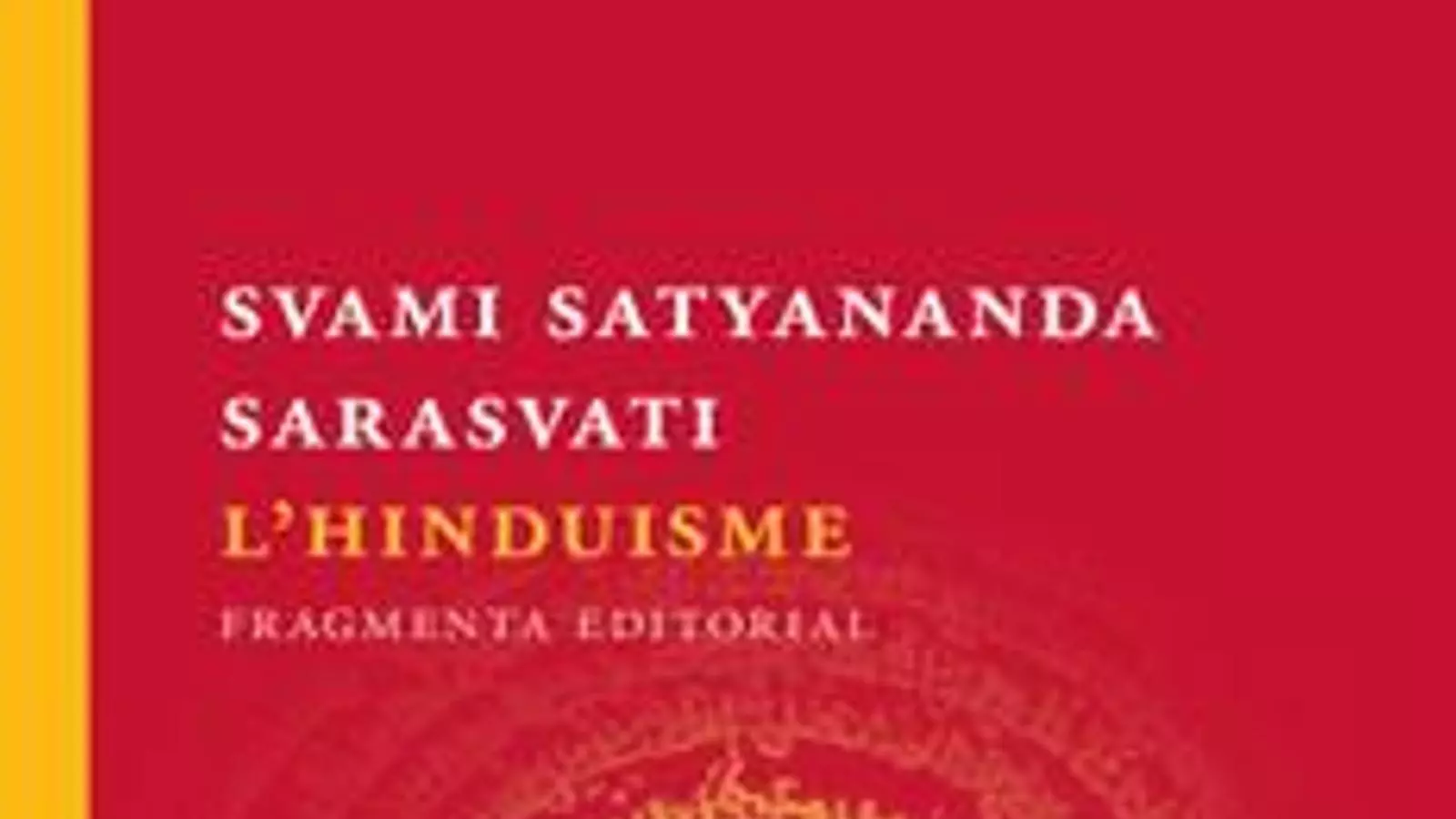 Detall de la coberta de 'L'hinduisme'