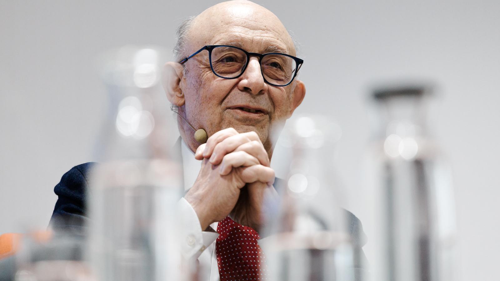 Former Finance Minister Cristóbal Montoro in a recent photo.