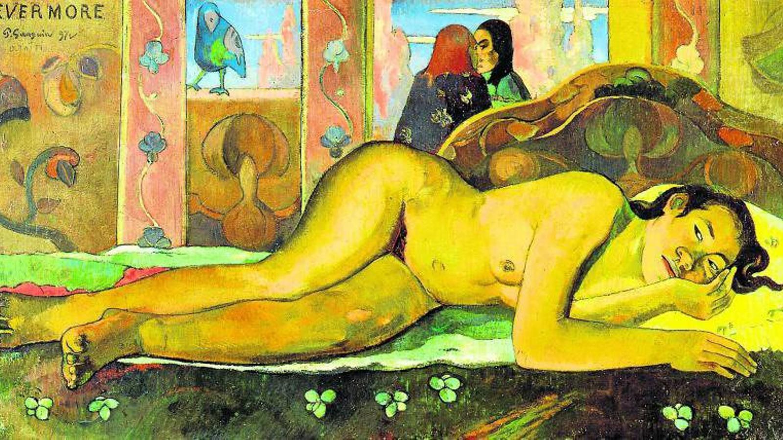 ‘Nevermore’ infinitament  repetit vol dir sempre