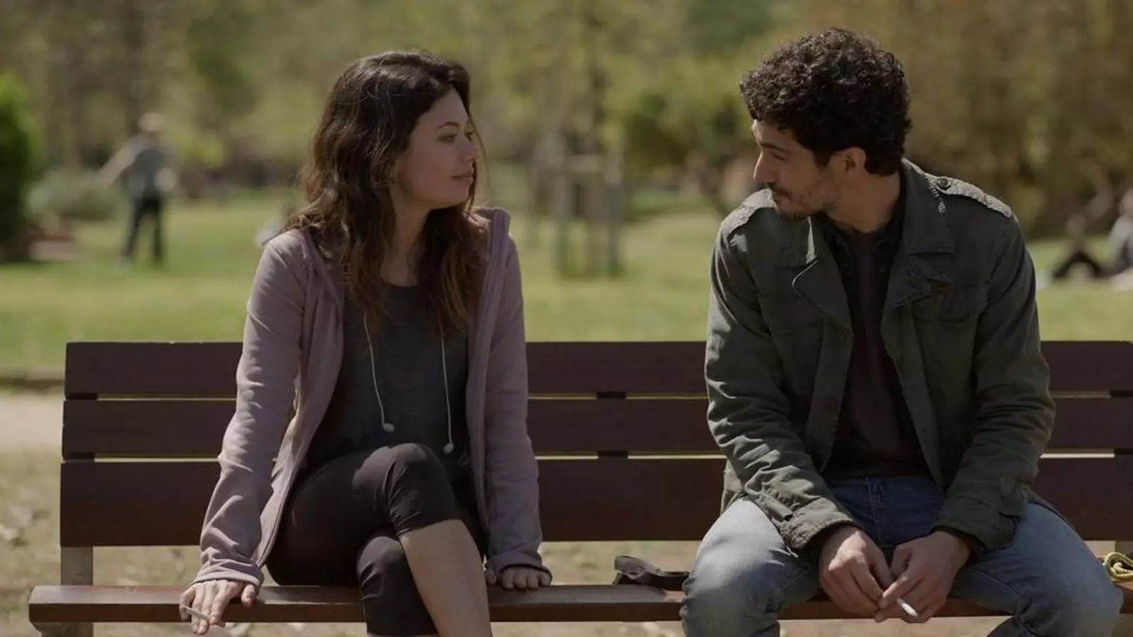 Anna Castillo i Chino Darín a la pel·lícula 'Historias para no contar'.