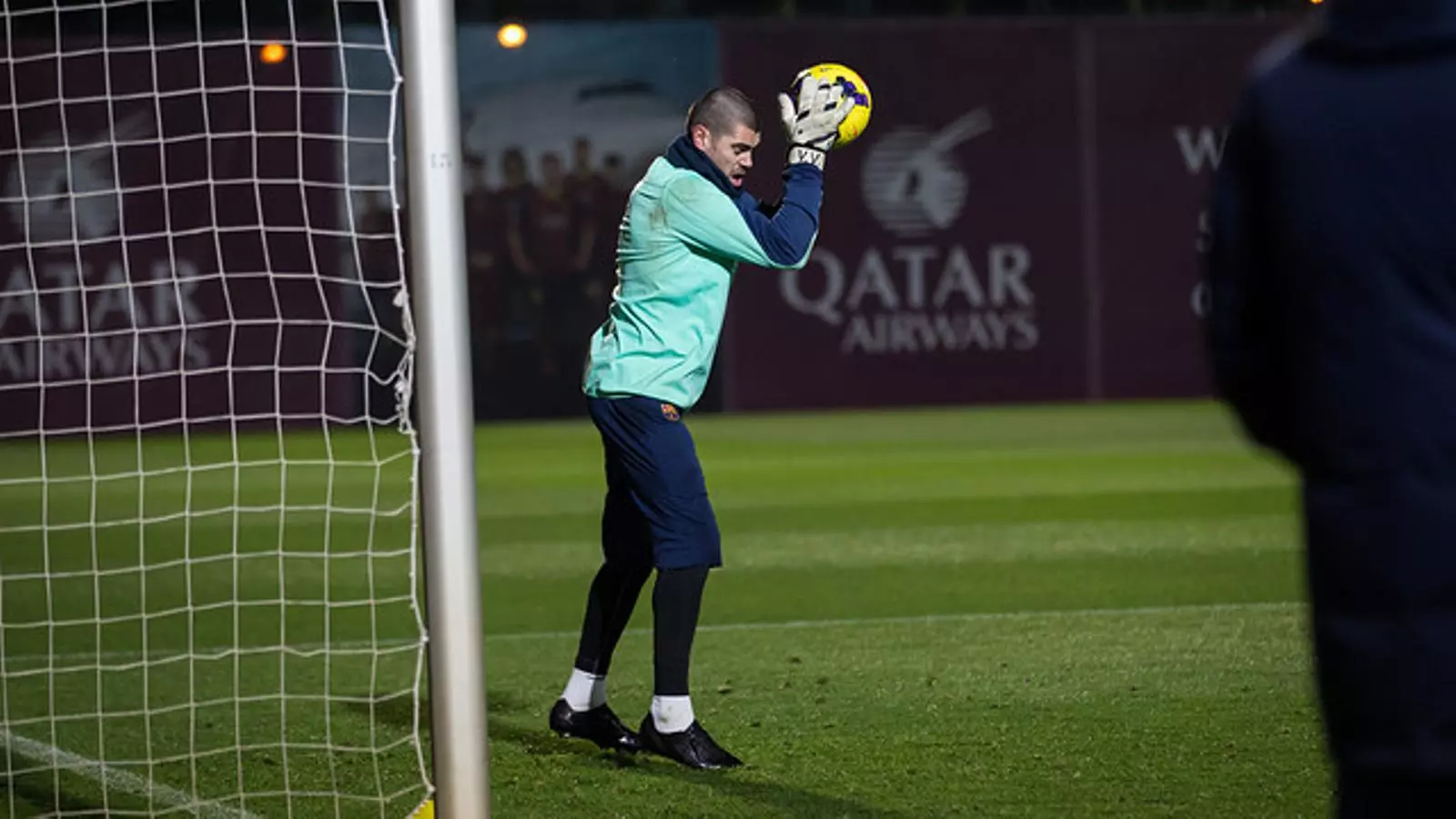 Valdés ha tornat a entrenar-se amb normalitat