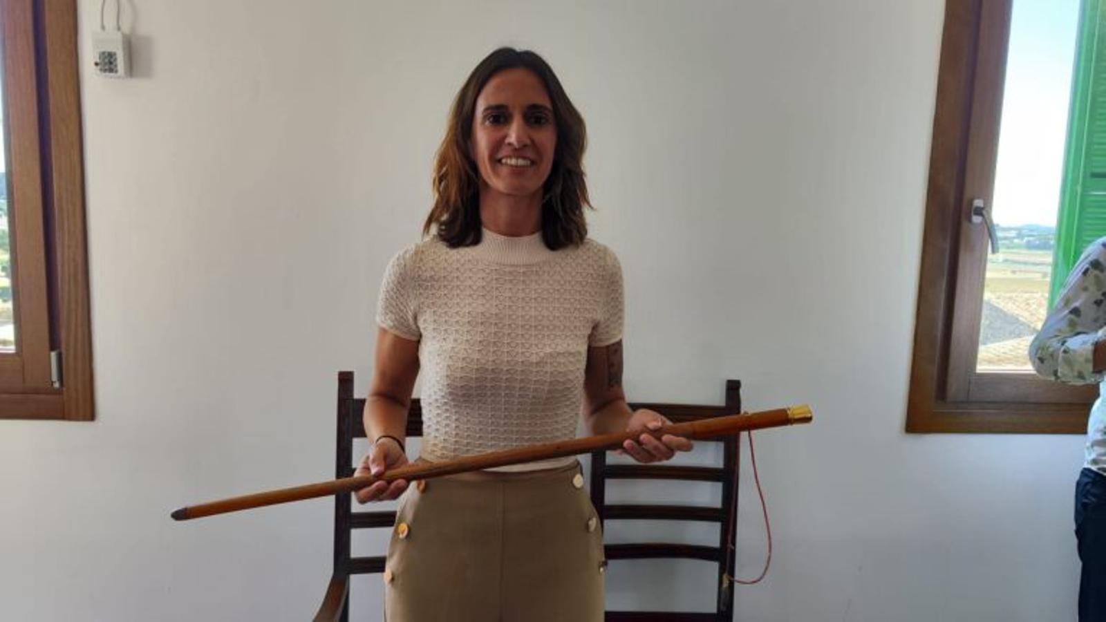 Paula Amengual, Bürgermeisterin der Geschichte von Montuïri.