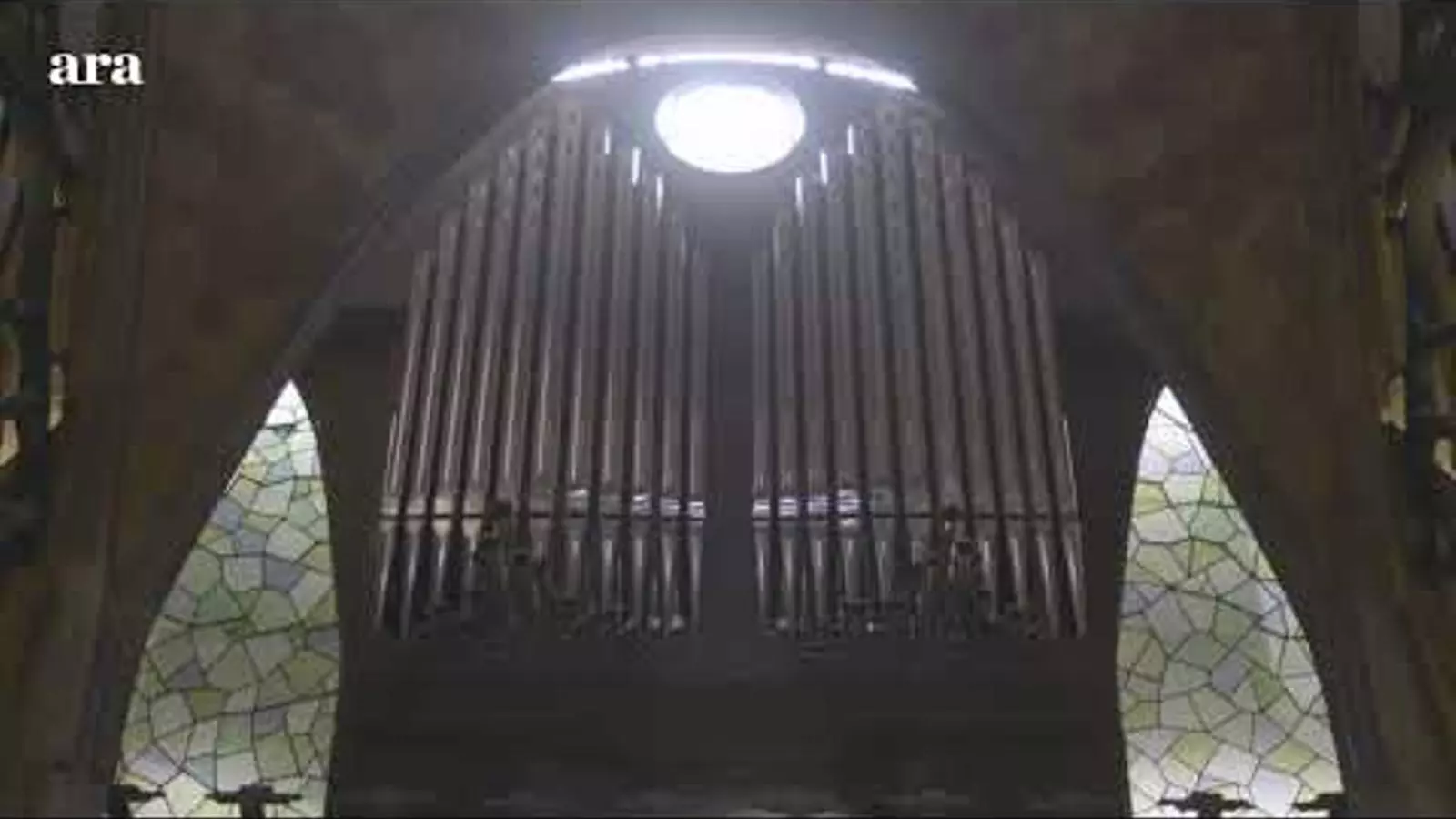 L'orgue del Palau Güell sona gràcies a un dispositiu electrònic
