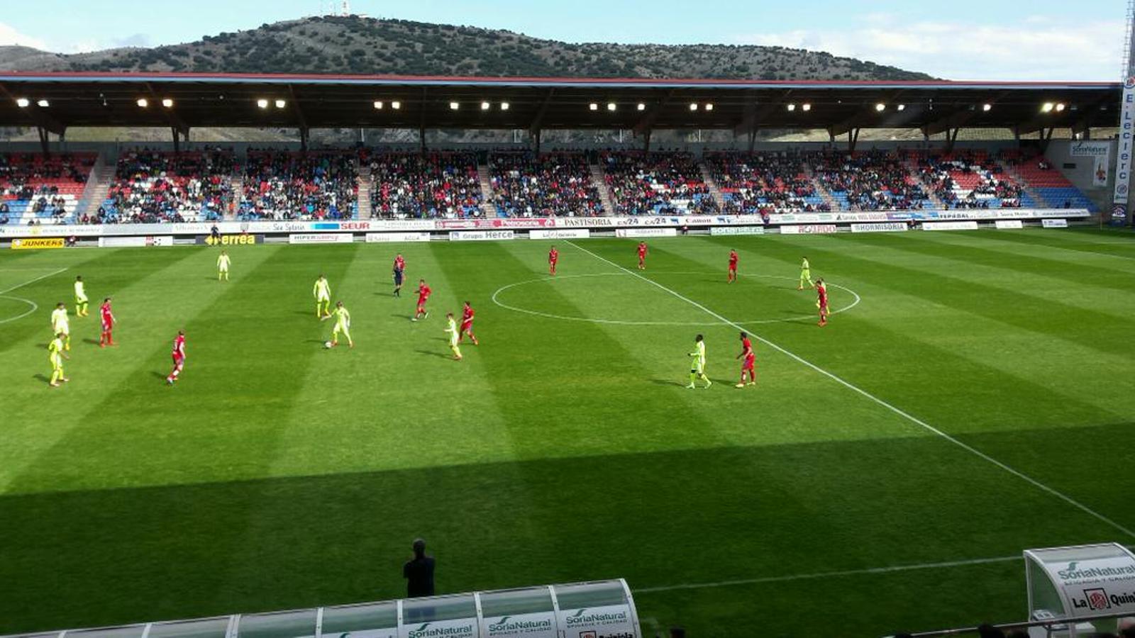 Una imatge del Numància-Barça / @FCBmasia