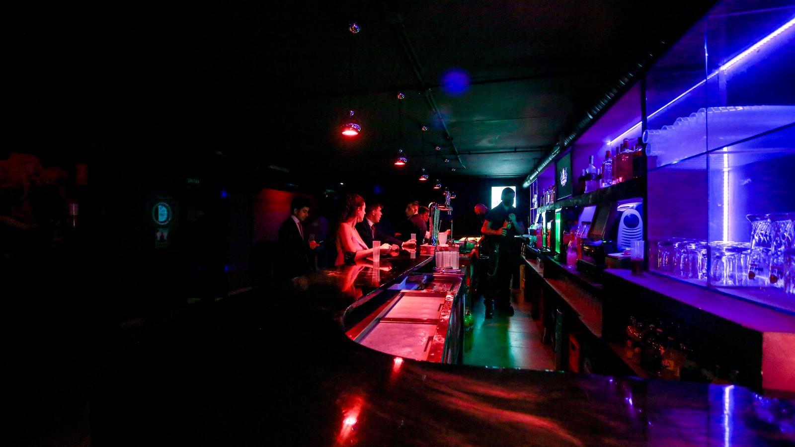 A nightclub in a stock image