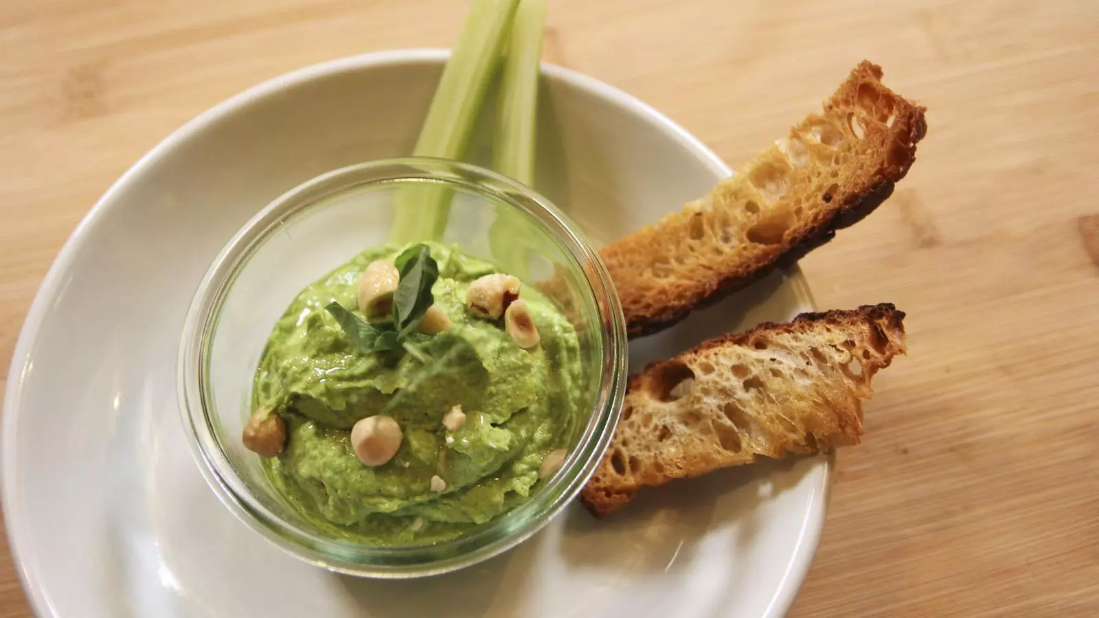 Hummus de pèsols