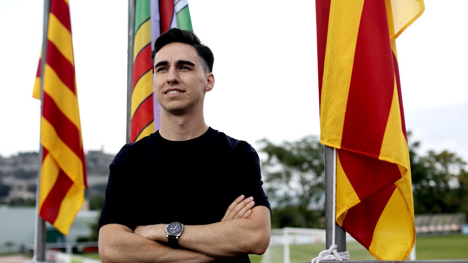 Joaquim Carandell in the EU Tona camp