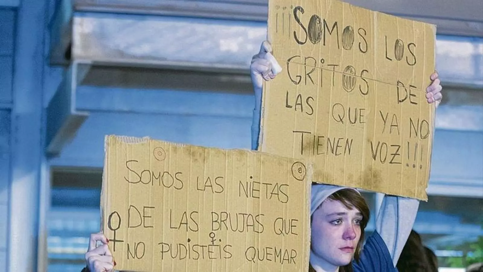 Una concentración contra la violencia machista que se va a Santa Perpètua de Mogoda, en una imagen de archivo.