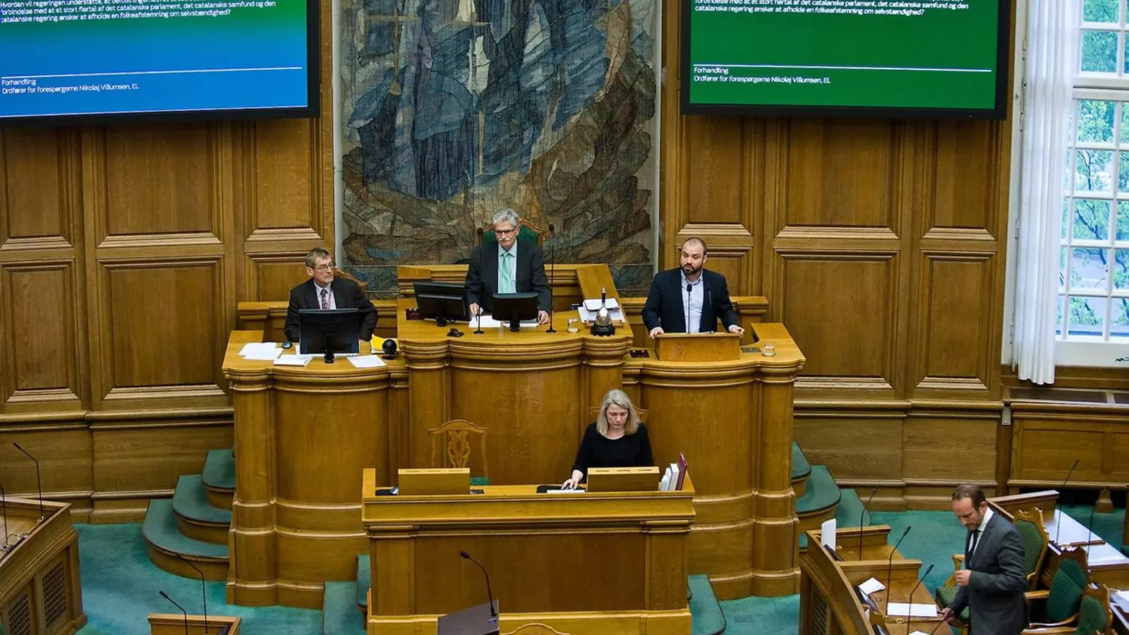El Parlament de Dinamarca va debatre dimarts una interpel·lació sobre Catalunya que ha incomodat la diplomàcia espanyola.