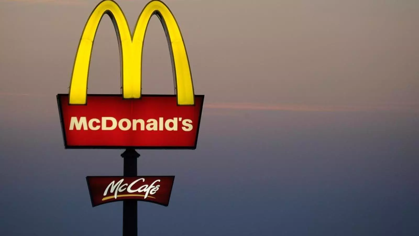Fotografia del logotip de McDonald's.