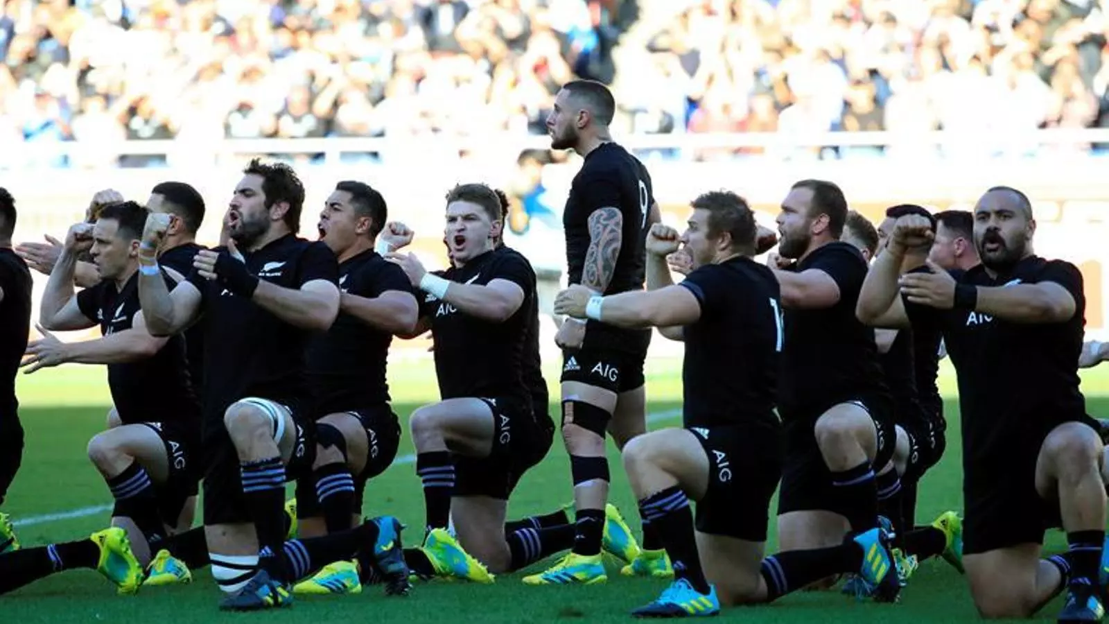 Els All Blacks escalfen el Mundial de rugbi del Japó derrotant els australians a Yokohama