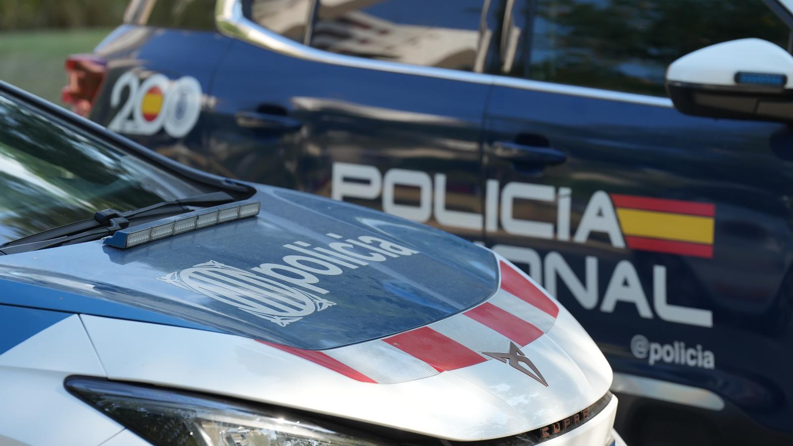 Mossos d'Esquadra vehicles in a recent image