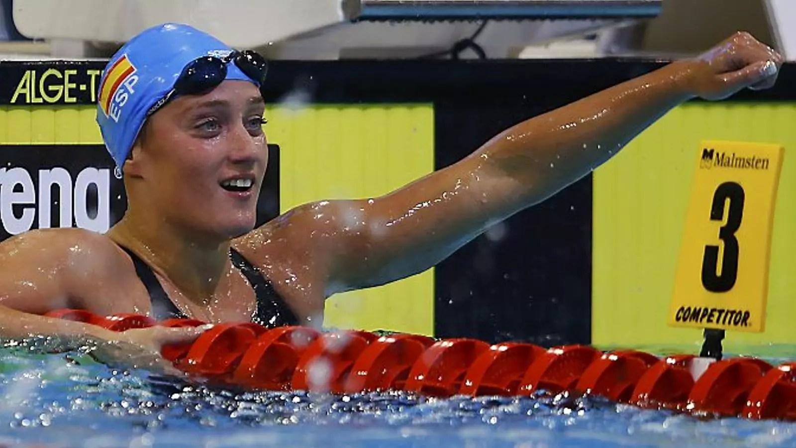 Mireia Belmonte, or I rècord en 1.500 metres