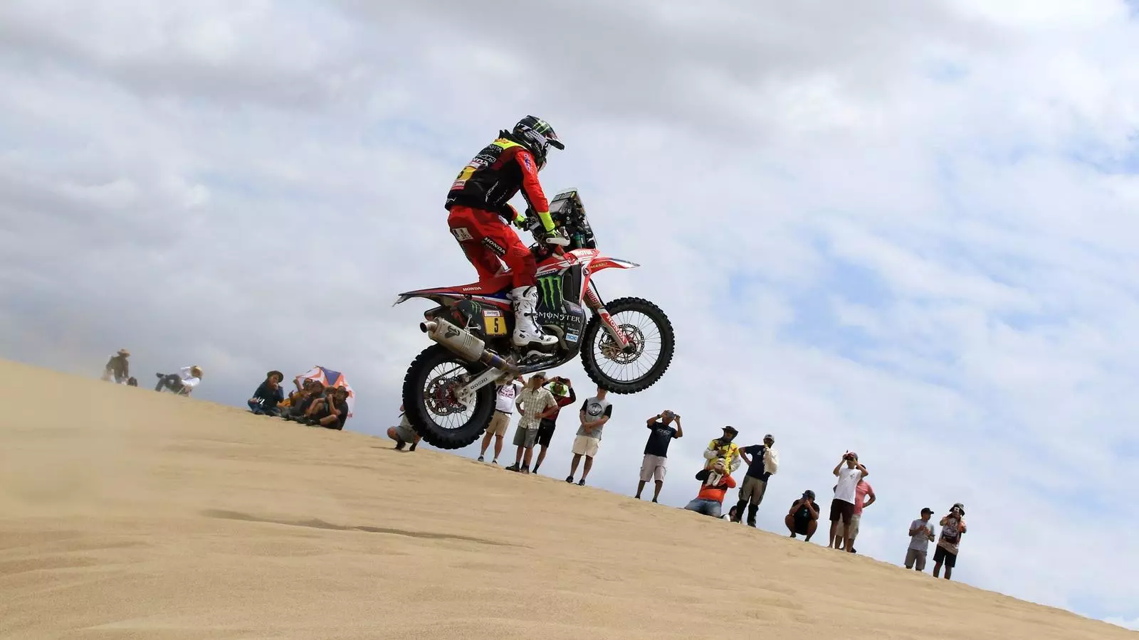 Joan Barreda, primer líder del Dakar