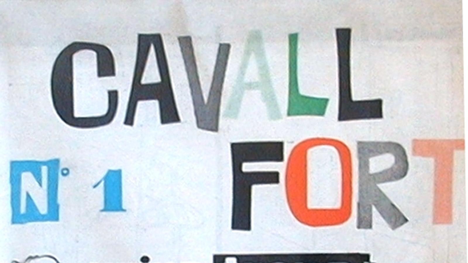 Portada del primer número de 'Cavall Fort'