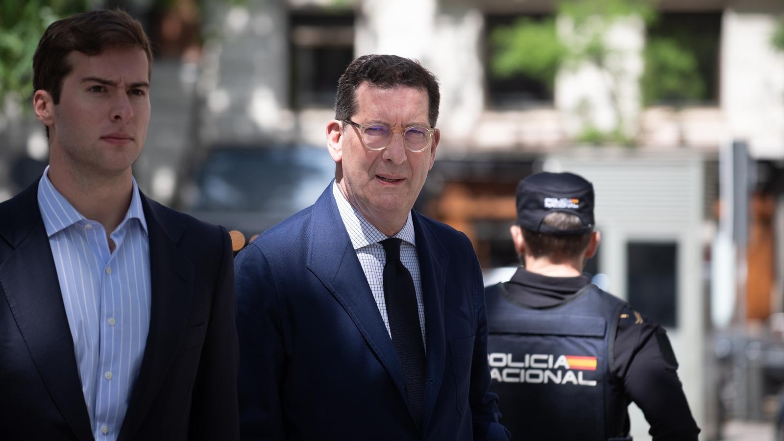 Javier Iglesias llega a la Audiencia Nacional para declarar como testigo