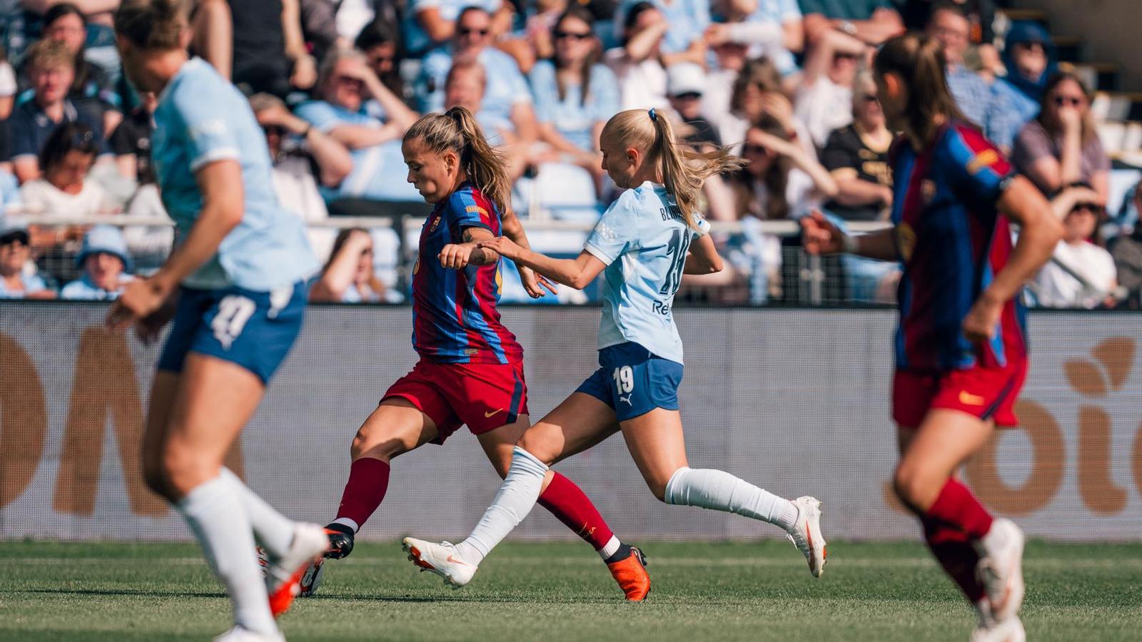 Barça has drawn at Manchester City's ground in a pre-season friendly