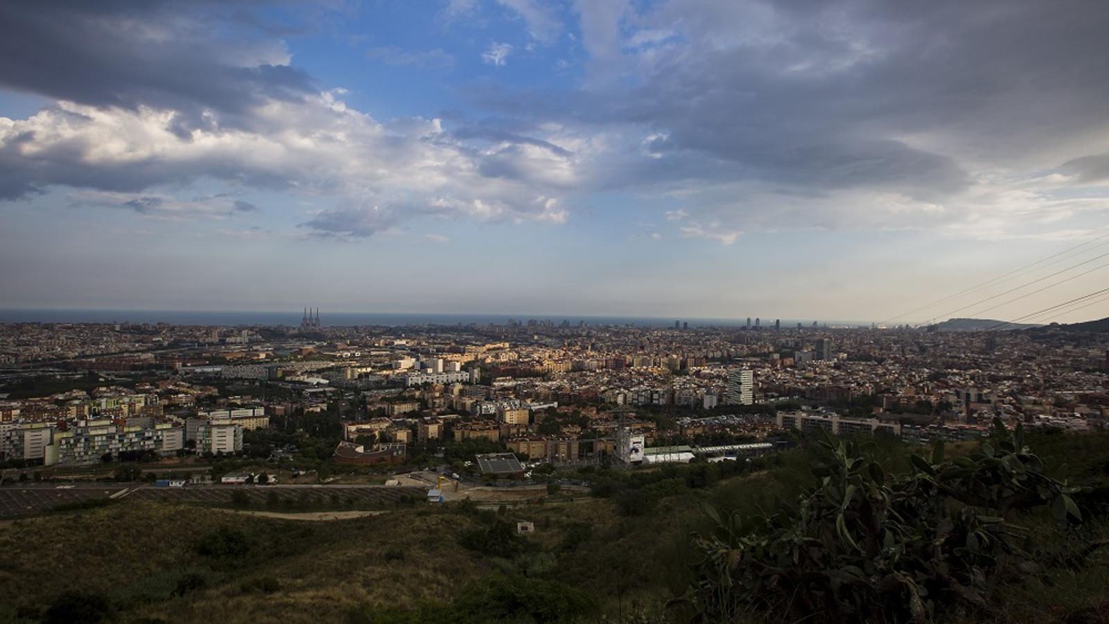 Vista panoràmica de Barcelona.