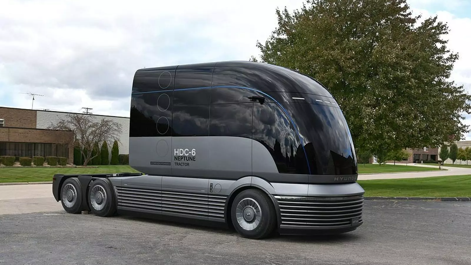 Hyundai presenta un camió d’hidrogen de zero emissions