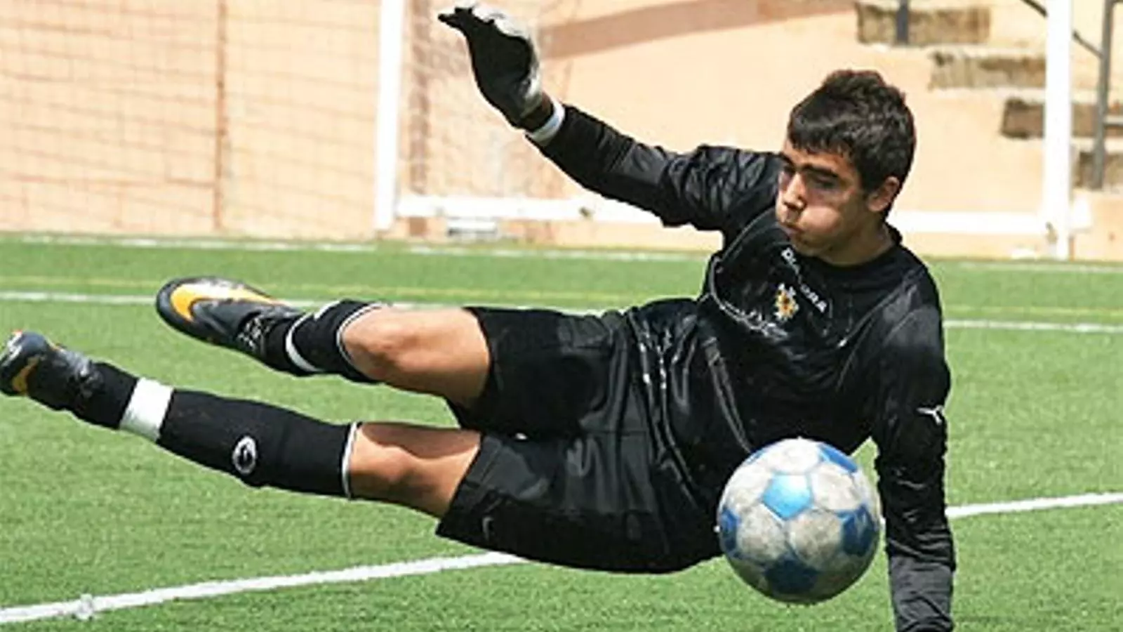 Raya en acció en un partit d'aquesta temporada